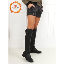 Botas pretas para mulheres J19-36 pretas preto 1