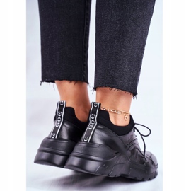 Tênis feminino goe couro preto GG2N3041 2