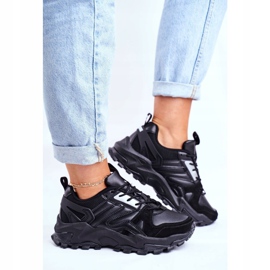 Sapatilhas esportivas femininas Big Star pretas GG274981 preto 1