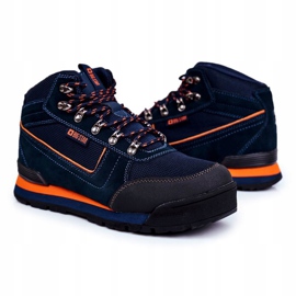 Sapatos de trekking masculino Big Star Outdoor Azul marinho GG174199 4