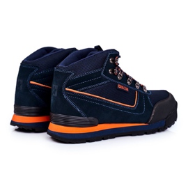 Sapatos de trekking masculino Big Star Outdoor Azul marinho GG174199 2