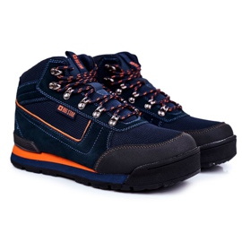Sapatos de trekking masculino Big Star Outdoor Azul marinho GG174199 5