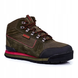 Sapatos de trekking masculino Big Star Outdoor Khaki GG174200 verde 1