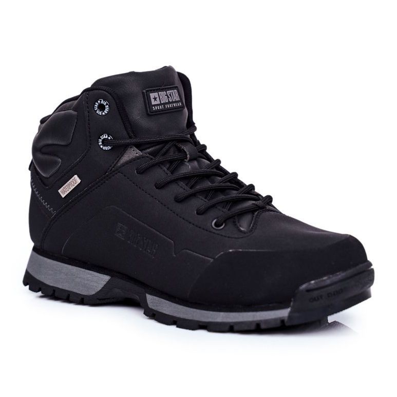 Sapatos de trekking masculino Big Star Outdoor Pretos GG174395 1