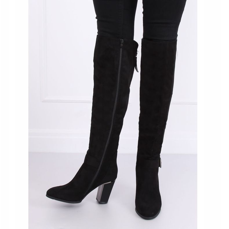 Salto alto preto 1105-GG Preto 1