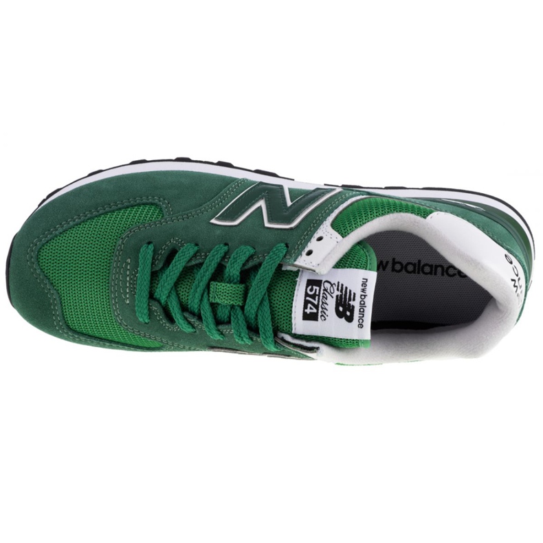 Sapatos New Balance M ML574SSP branco verde 2