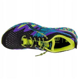 Asics Gel-Noosa Tri 12 M 1011A673-003 preto roxo azul verde 2