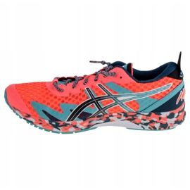 Asics Gel-Noosa Tri 12 M 1011A673-701 preto laranja 1