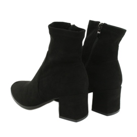 Evento Botas de lycra pretas preto 3