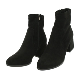 Evento Botas de lycra pretas preto 2