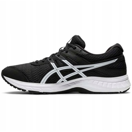 Tênis de corrida Asics Gel-Contend 6 M 1011A667 003 branco preto 2