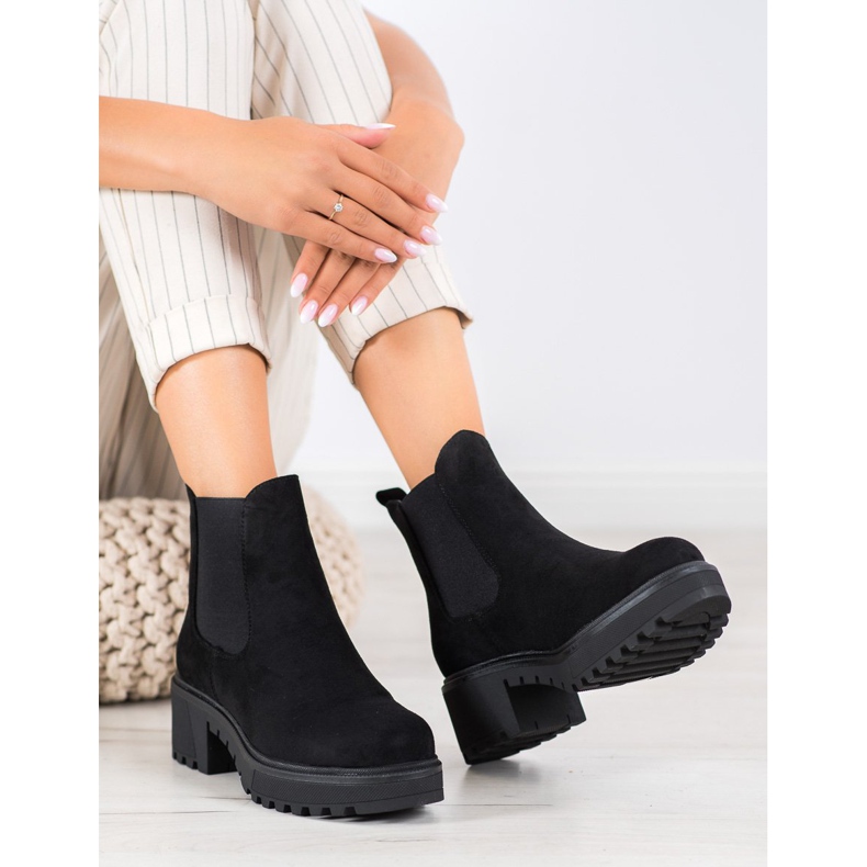 Seastar Botas clássicas do Chelsea preto 2