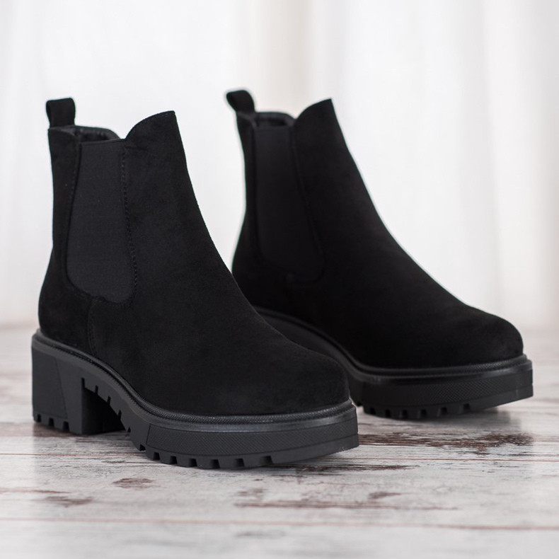 Seastar Botas clássicas do Chelsea preto 1