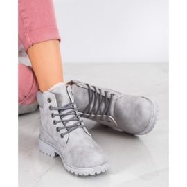 BOSHIMAO Trappers Gray Tied cinza 1