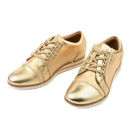 Tênis Gold Wedge 15S8621 dourado 2