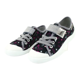 Calçados infantis Befado 251Q142 prata cinza multicolorido 3