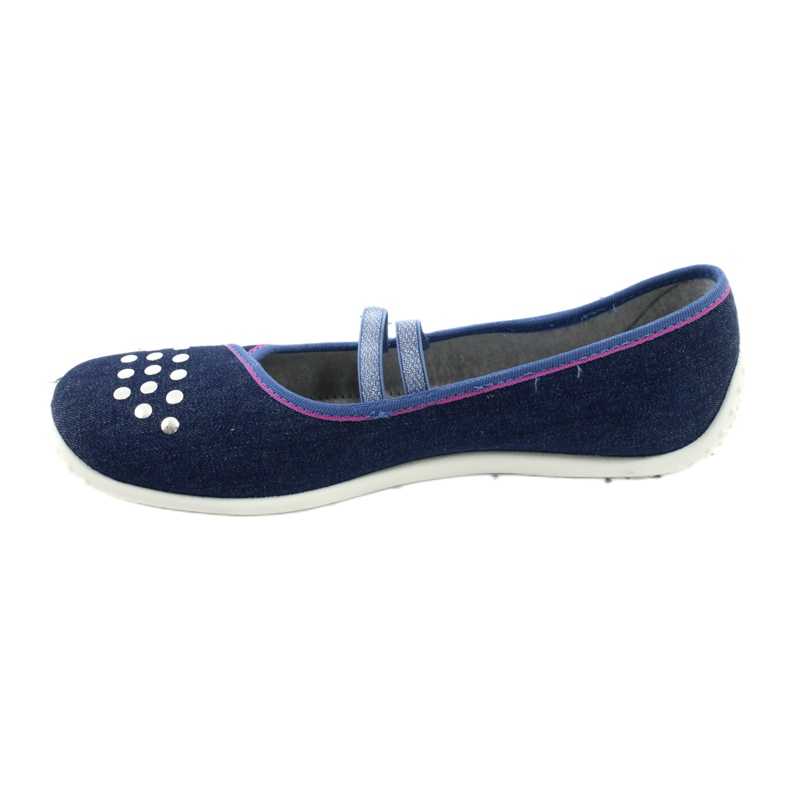 Sapatos juvenis Befado 345Q164 azul marinho 2