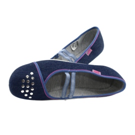 Sapatos juvenis Befado 345Q164 azul marinho 5