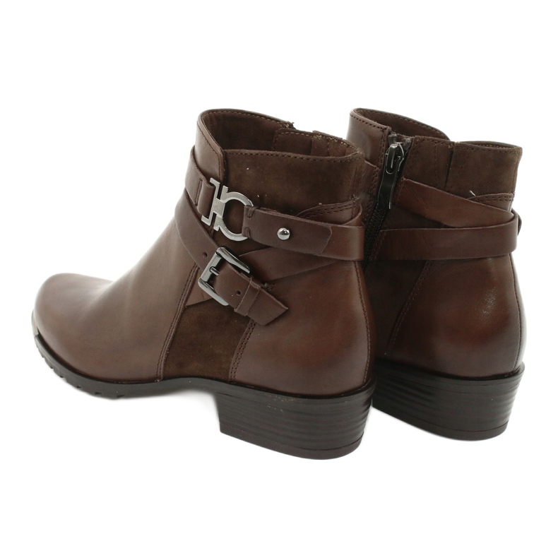 Botas Caprice para mulheres marrom 25309-25 924 4