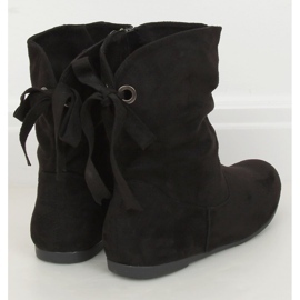 Botas saszka femininas negras DH26 pretas preto 2