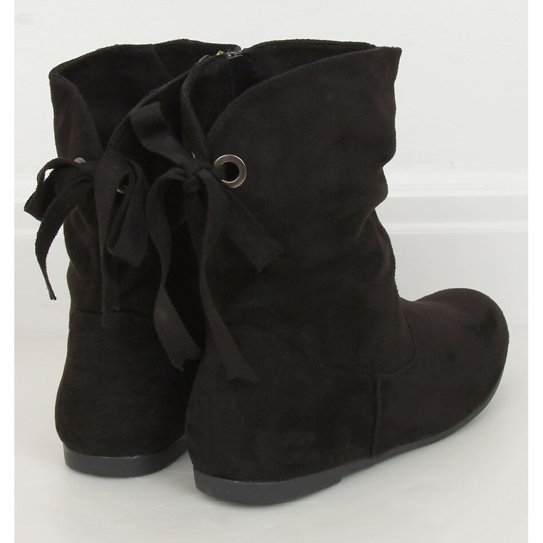 Botas saszka femininas negras DH26 pretas preto 2