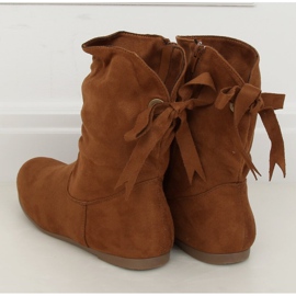 Camel DH26 Camel botas femininas castanho 1