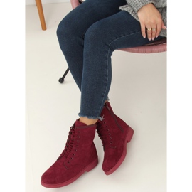 Botas bordô Borgonha E2002 Wine vermelho 2