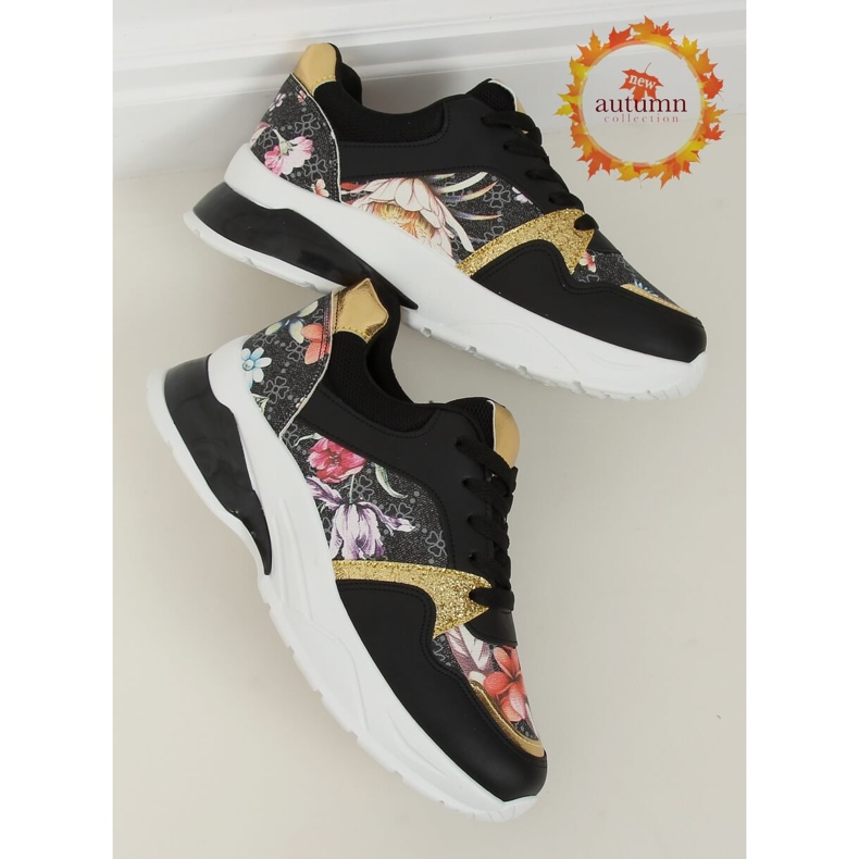 Sapatos esportivos pretos NB332 pretos multicolorido 1