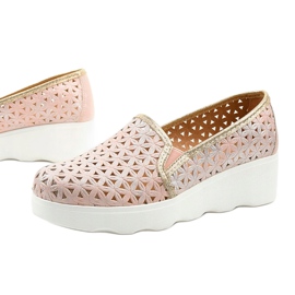 Sapatilhas rosa de jazz A19-7252 1