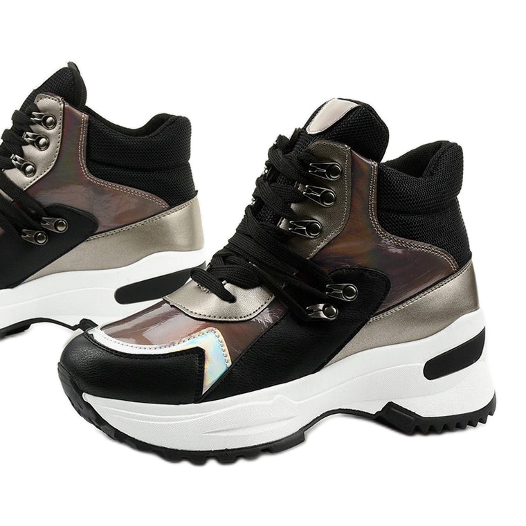 Tênis Gianna Pretos multicolorido 1