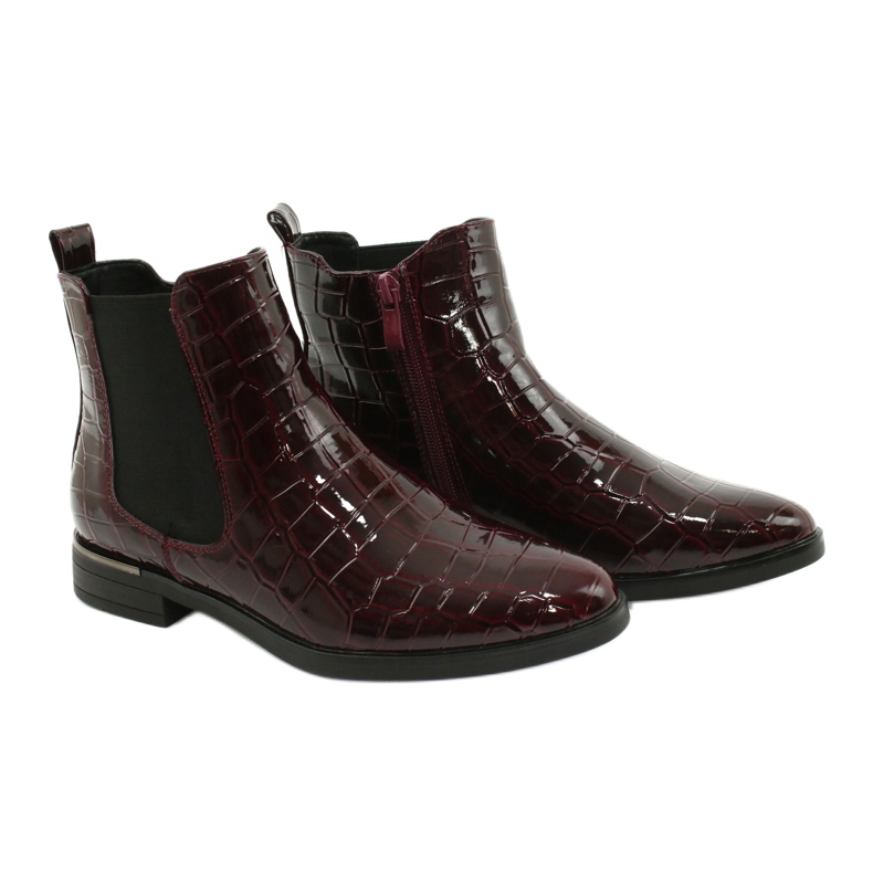 Botas Jodhpur Filippo DBT1568 / 20 BG vermelho 4 Botas Jodhpur Filippo DBT1568 / 20 BG vermelho 4