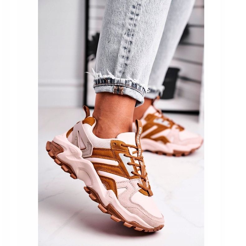 Tênis feminino Big Star Beige GG274664 bege 1