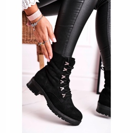 Mulheres trabalhadoras Livy Black Boots preto 1