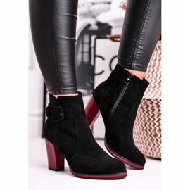 Botas femininas de salto alto Sergio Leone Pretas BT533 preto 1