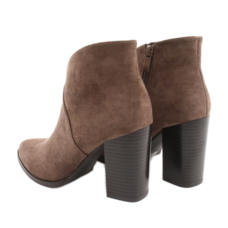 Botas no posto Taupe Filippo DBT1575 / 21 TP marrom 3