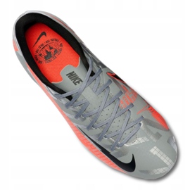 Chuteiras Nike Vapor 13 Academy Mg Jr AT8123-906 cinza 3
