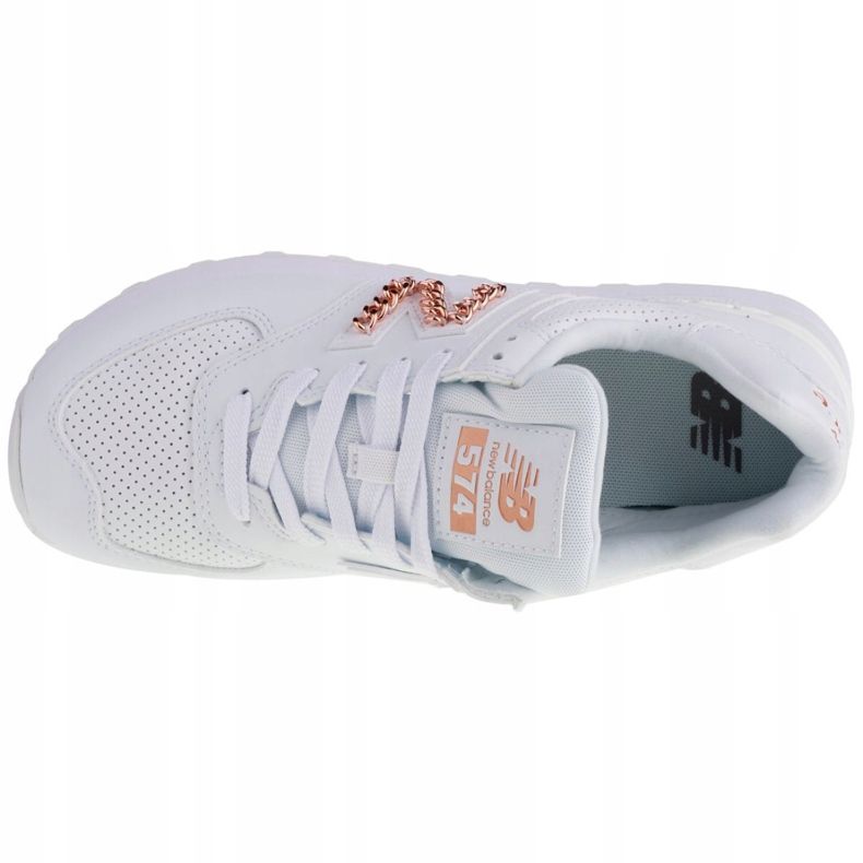 Mikasa Sapatos New Balance W WL574HNE branco 2