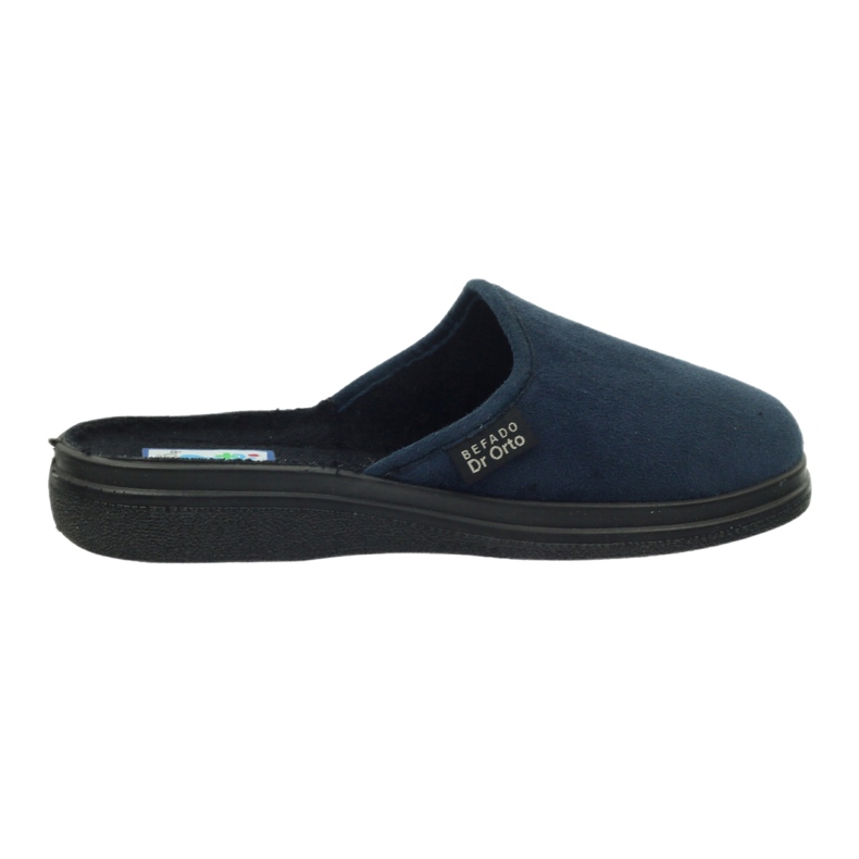 Slippers masculinos de Befado PU 132M006 azul 6