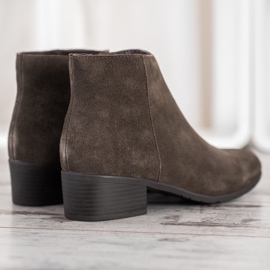 Filippo Botas clássicas de couro cáqui 1