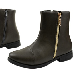 Botas femininas kelera cinza 1