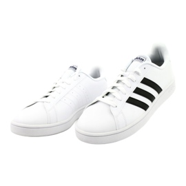 Sapatos Adidas Grand Court Base M EE7904 branco preto 1
