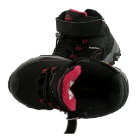 American Club Botas suaves para crianças com HL42/20 Black Membrane preto 4