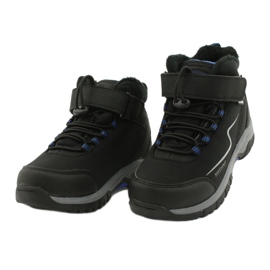 Botas esportivas soft-shell com membrana American Club HL38 / 20 preto azul 2 Botas esportivas soft-shell com membrana American Club HL38 / 20 preto azul 2