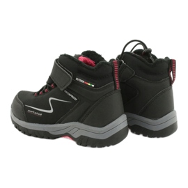 Botas esportivas soft-shell com membrana American Club HL38 / 20 preto vermelho 4 Botas esportivas soft-shell com membrana American Club HL38 / 20 preto vermelho 4