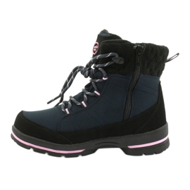 American Club Botas Softhell com membrana SN03 / 20 preto azul marinho rosa 1
