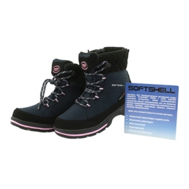 American Club Botas Softhell com membrana SN03 / 20 preto azul marinho rosa 4