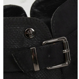 Botas pretas CM-8M5 pretas de sola alta preto 1