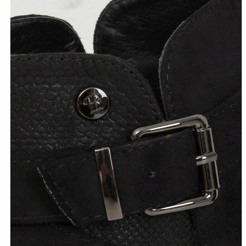 Botas pretas CM-8M5 pretas de sola alta preto 1