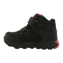 American Club Botas softshell com membrana preto vermelho 1