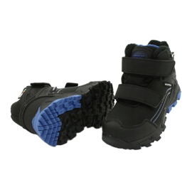 American Club Botas softshell com membrana preto azul 3